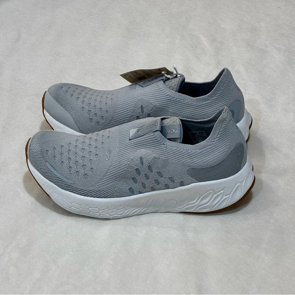 New Balance Women's Fresh Foam X 1080 Unlaced Slip On Sneakers Grey Size 9.5 New - Picture 1 of 8